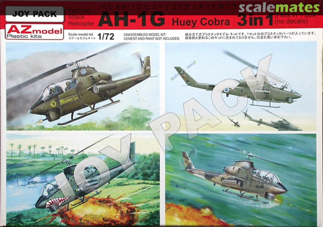 Boxart AH-1G Huey Cobra AZ7702 AZmodel