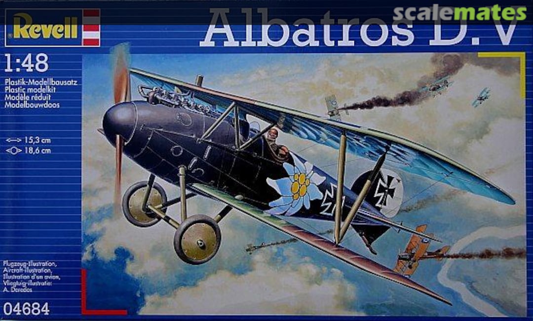 Boxart Albatros D.V 04684 Revell