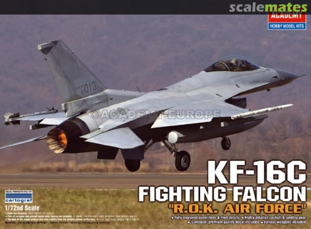 Boxart KF-16C Fighting Falcon "R.O.K. Air Force" 12418 Academy