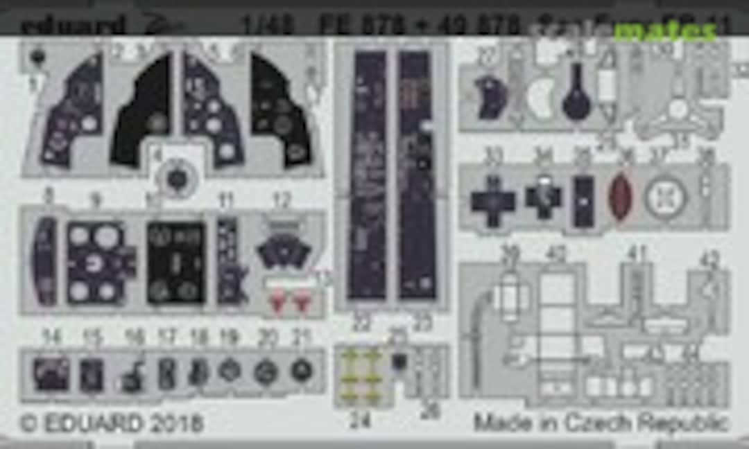 1:48 Sea Fury FB.11 - Interior ZOOM (Eduard FE878)