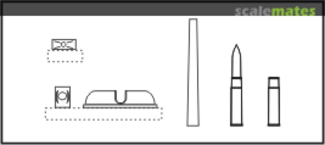 Boxart M4 Sherman 75mm type4 (barrel M3+ammo75mm) BE72012 CMK