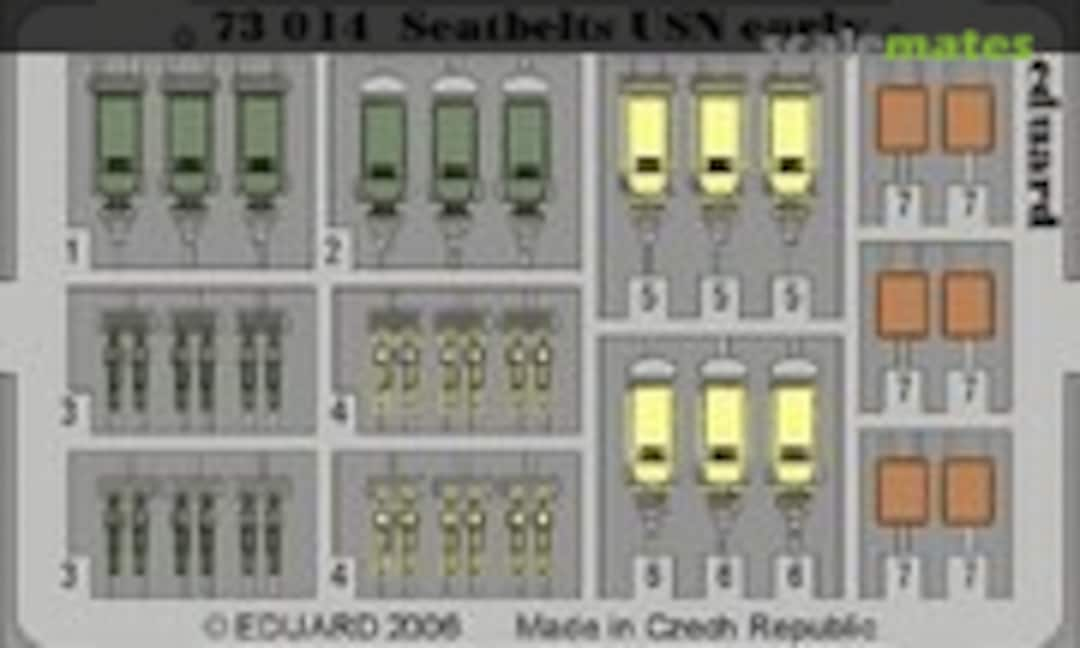 1:72 Seatbelts USN early (Eduard 73014)