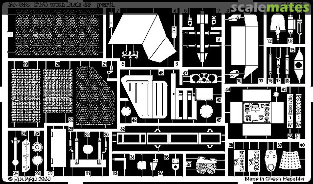 Boxart sWS with Flak 43 35289 Eduard