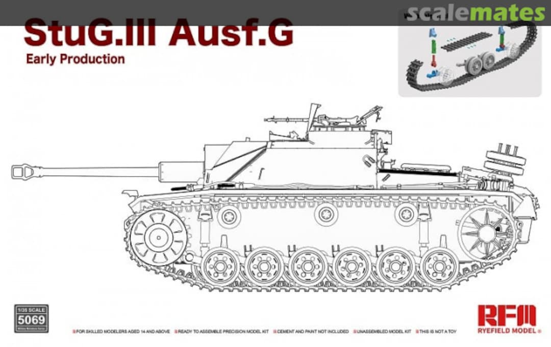 Boxart StuG. III Ausf. G RM-5069 Rye Field Model