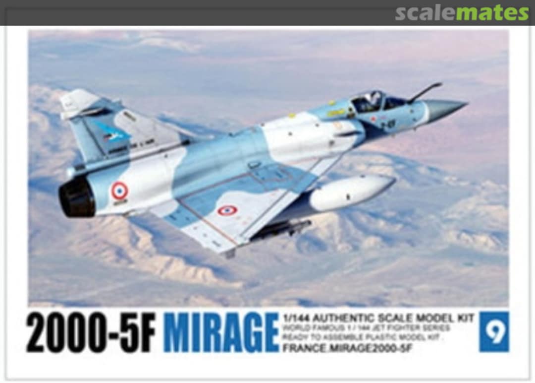 Boxart Dassault Mirage 2000-5F 02209 CC LEE