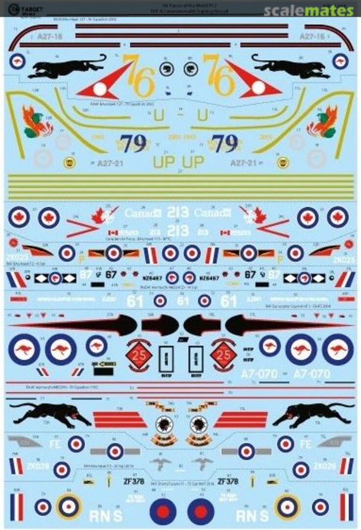 Contents Air Forces of the World part 2 AIR72-005 Air-Graphic Models