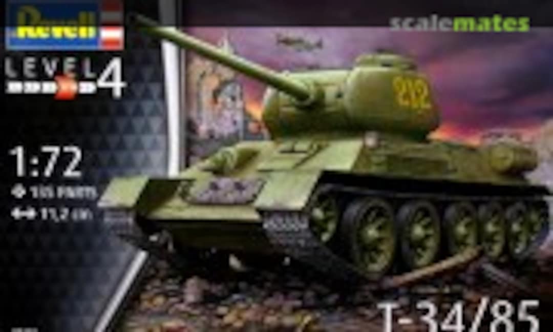 1:72 T-34/85 (Revell 03302)