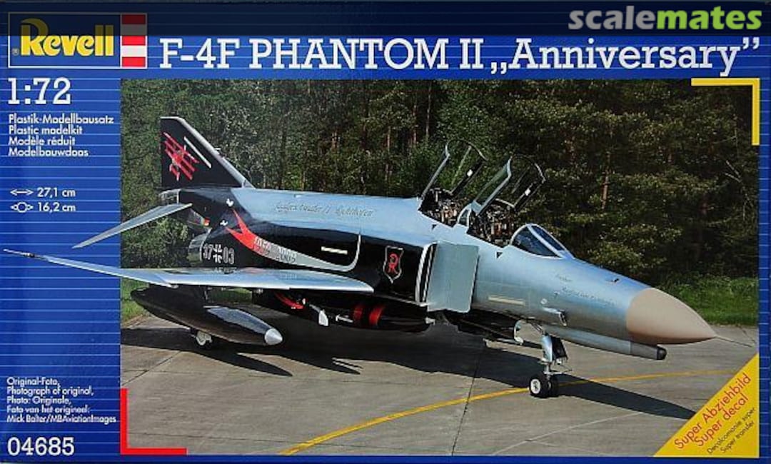 Boxart F-4F Phantom II "Anniversary" 04685 Revell