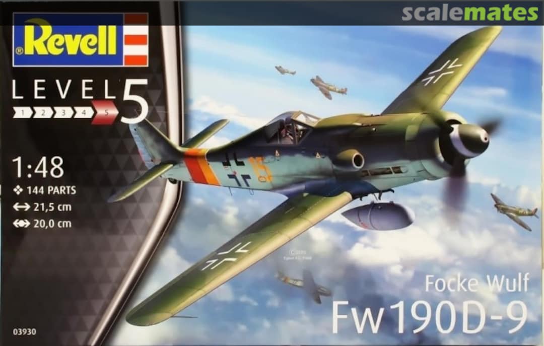 Boxart Focke Wulf Fw190D-9 03930 Revell