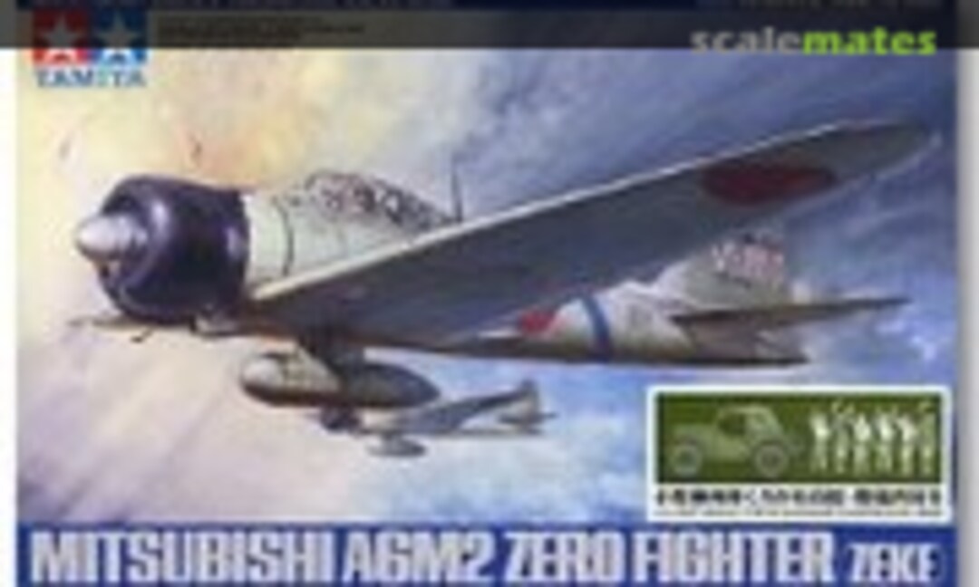 1:48 Mitsubishi A6M2 Zero Fighter (Zeke) (Tamiya 89757)