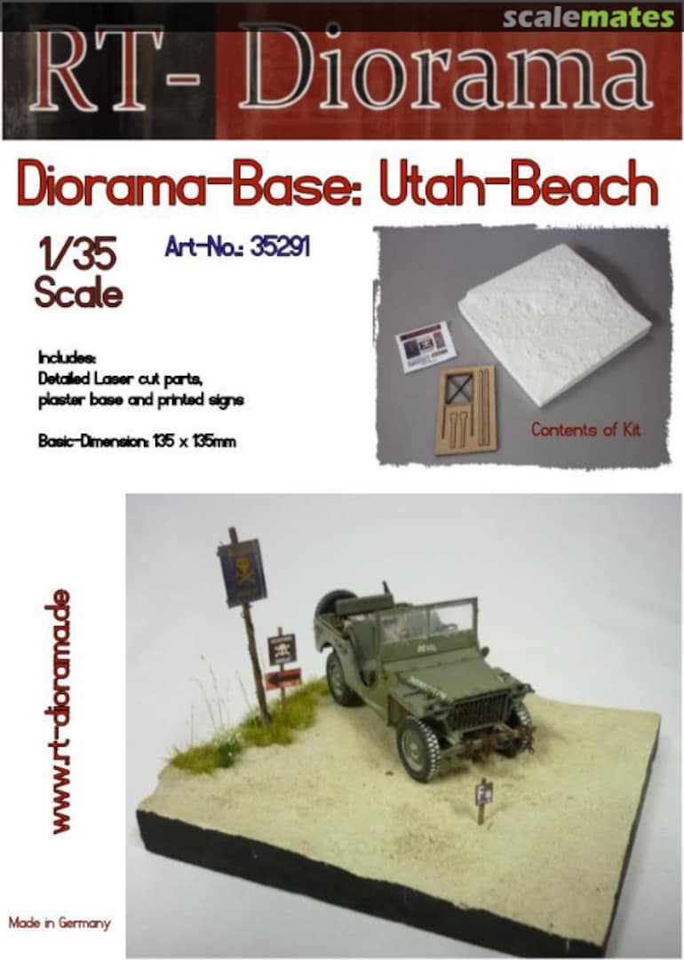 Boxart Diorama-Base: Utah-Beach 35291 RT-Diorama