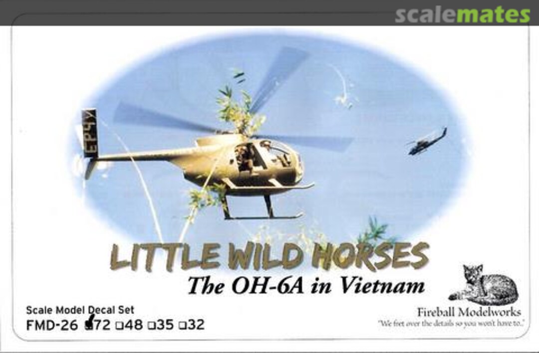 Boxart Little Wild Horses FMD-26-35 Fireball Modelworks