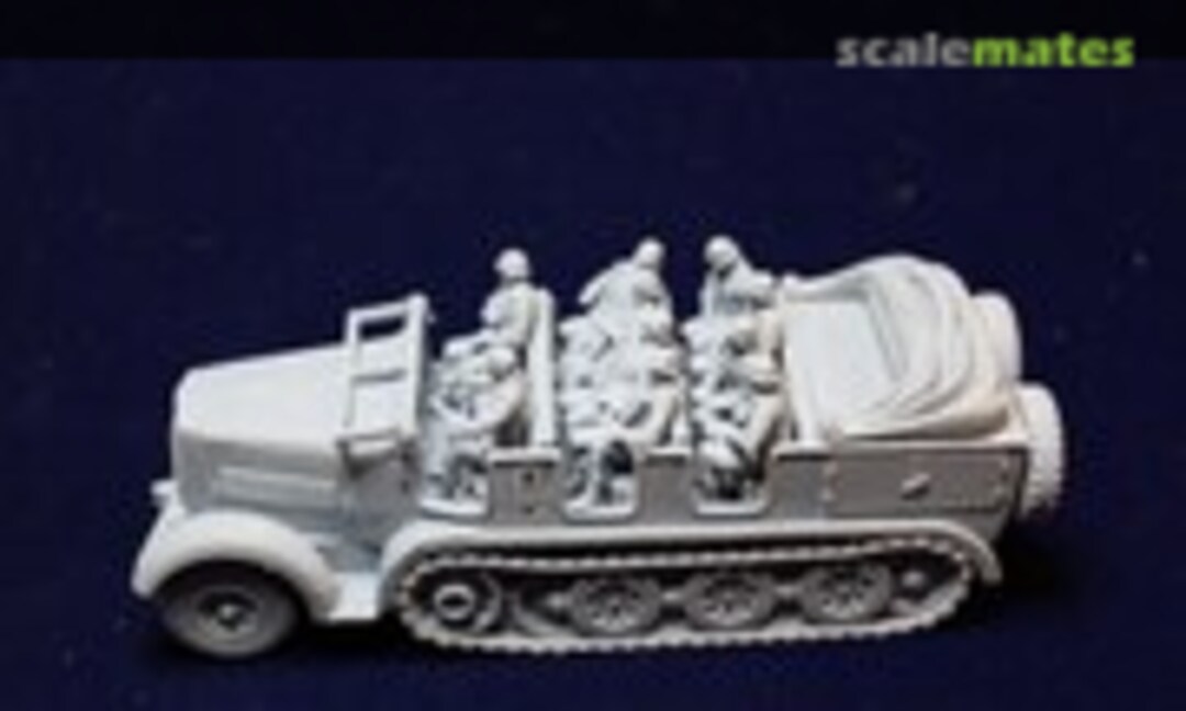 1:48 8 ton Zugmaschine Sd-. Kfz 7 mit Besatzung (Peddinghaus-Decals 4260)