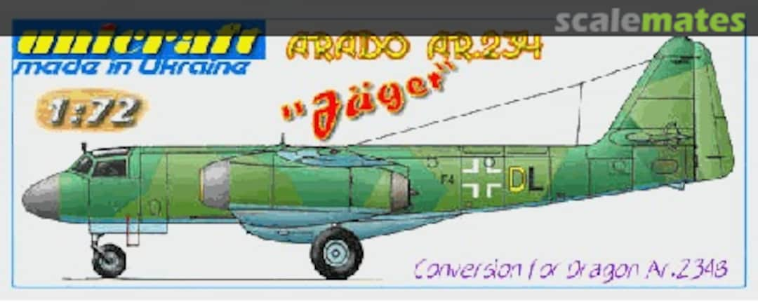 Boxart Arado Ar 234 "Jäger"  Unicraft Models