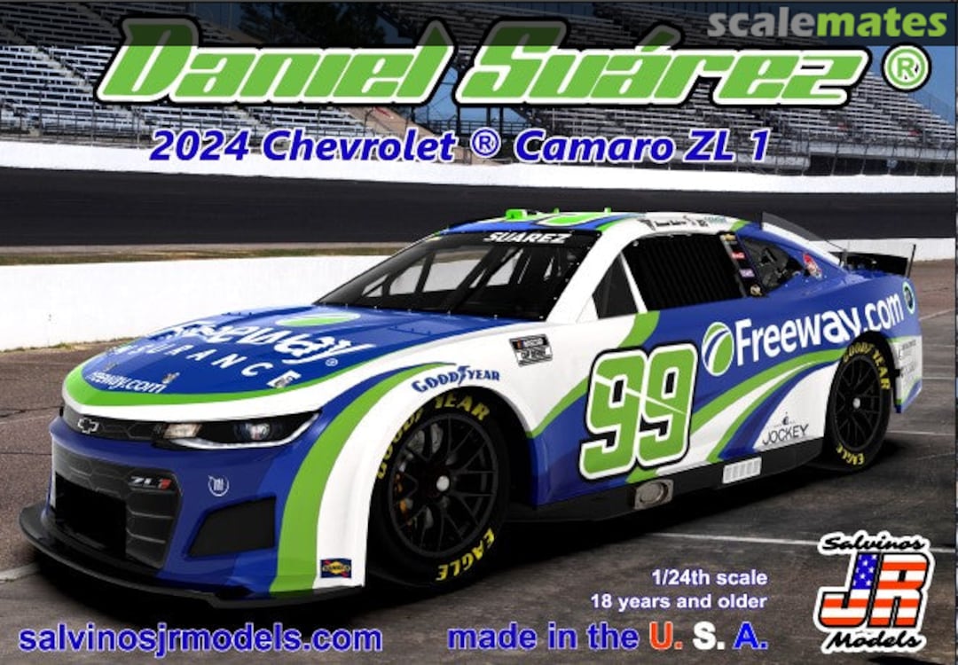 Boxart 2024 Chevrolet Camaro ZL1 THC2024DSP Salvinos JR Models