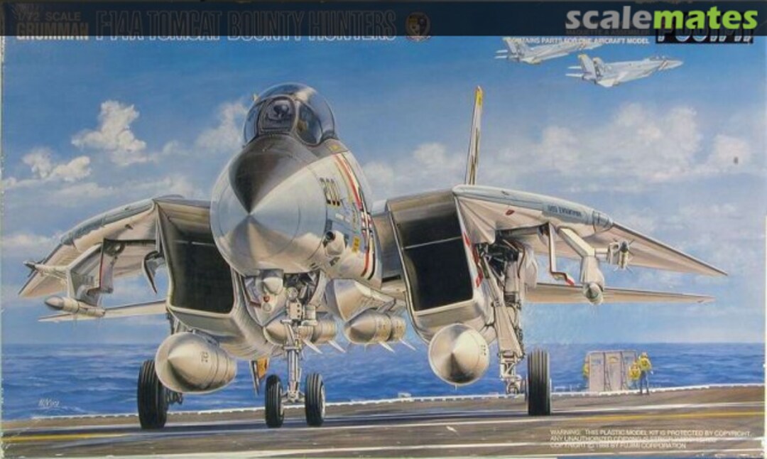 Boxart Grumman F-14A Tomcat "Bounty Hunters" 28003 Fujimi