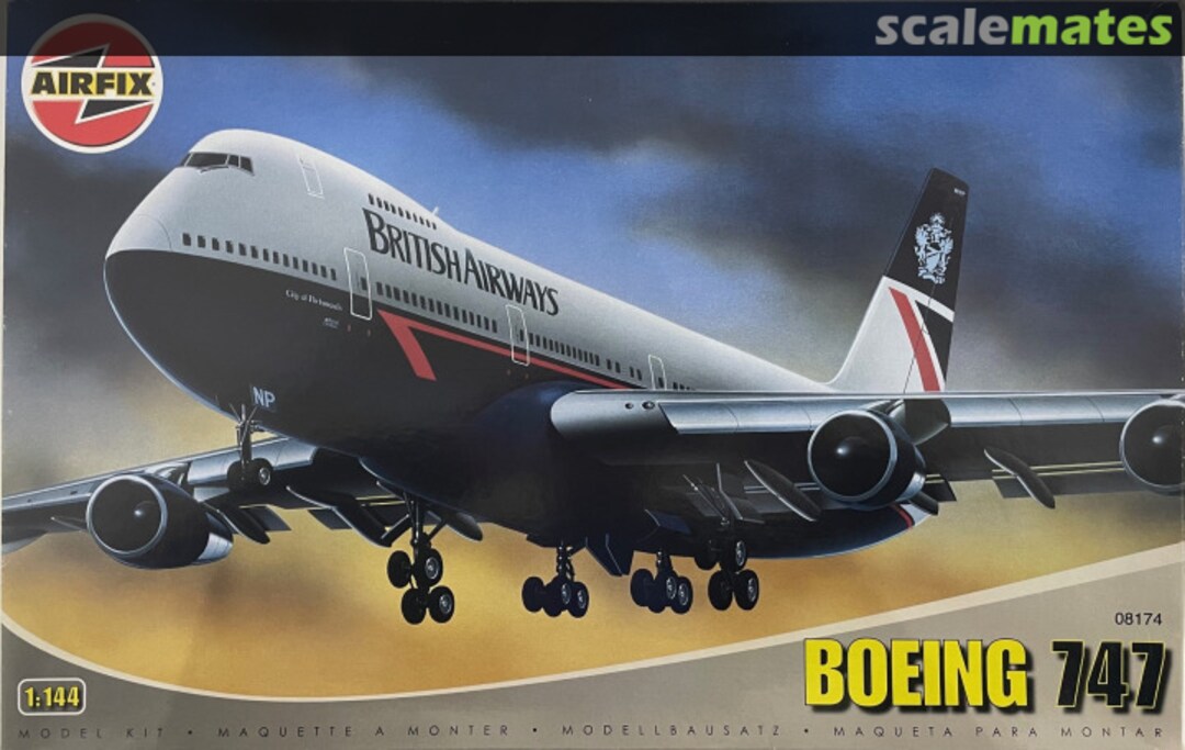 Boxart Boeing 747 '08174 Airfix