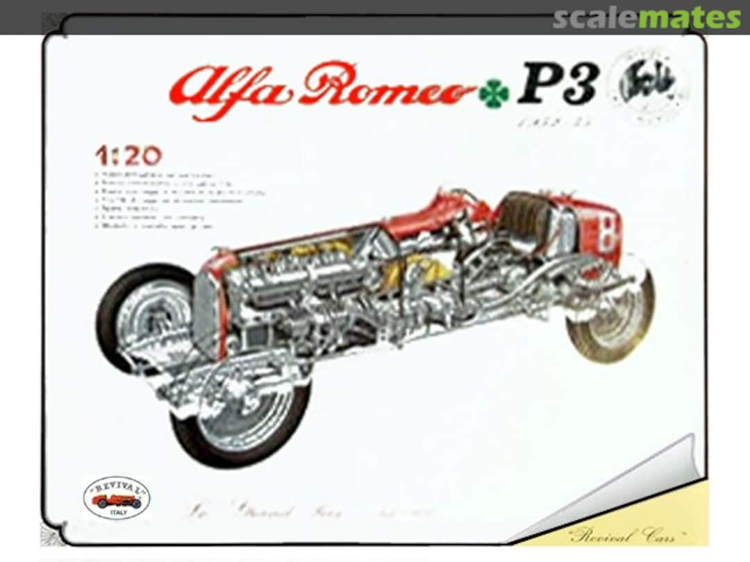 Boxart Alfa Romeo P3 75101/M Revival