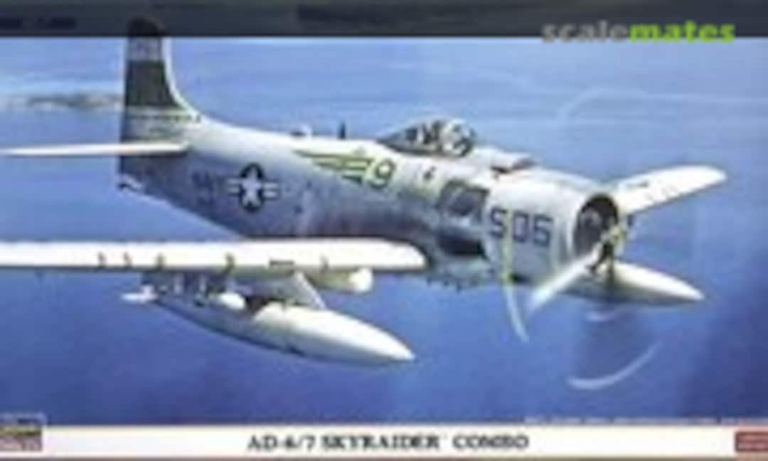 1:72 AD-6/7 Skyraider Combo (Hasegawa 02027)