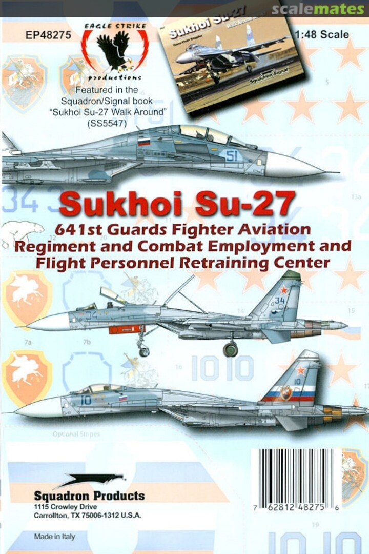 Boxart Sukhoi Su-27 48275 Eagle Strike Productions