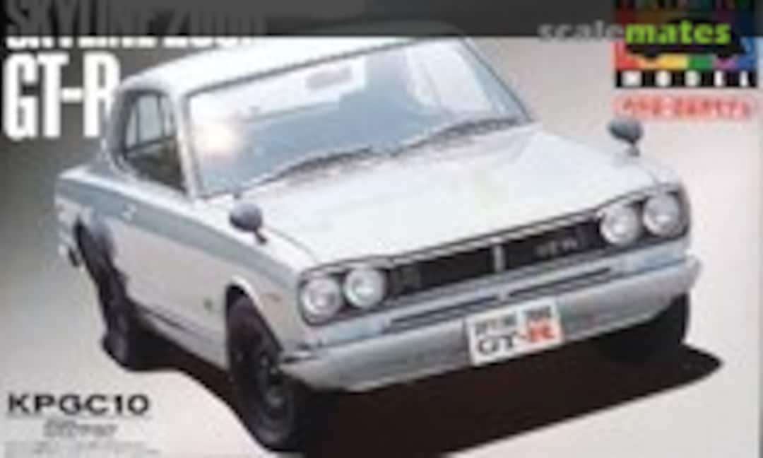 1:24 Skyline 2000 GT-R KPGC10 Silver (Aoshima 040713)