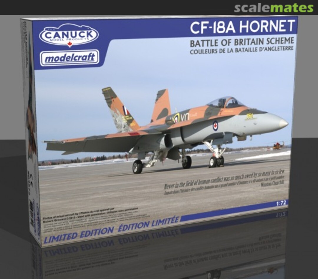 Boxart CF-18A Hornet 03572 Canuck Model Products