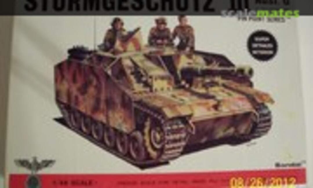 1:48 Sturmgeshutz III Ausf G 75mm, 105mm (Bandai 8266)