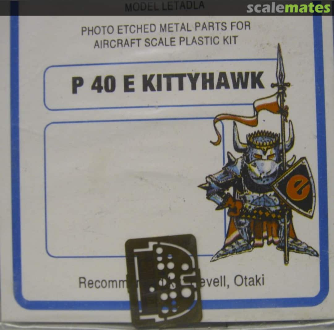 Boxart P-40E KITTYHAWK 84-003 Eduard