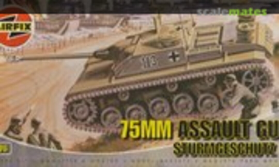 1:76 75mm Assault Gun (Airfix A01306)