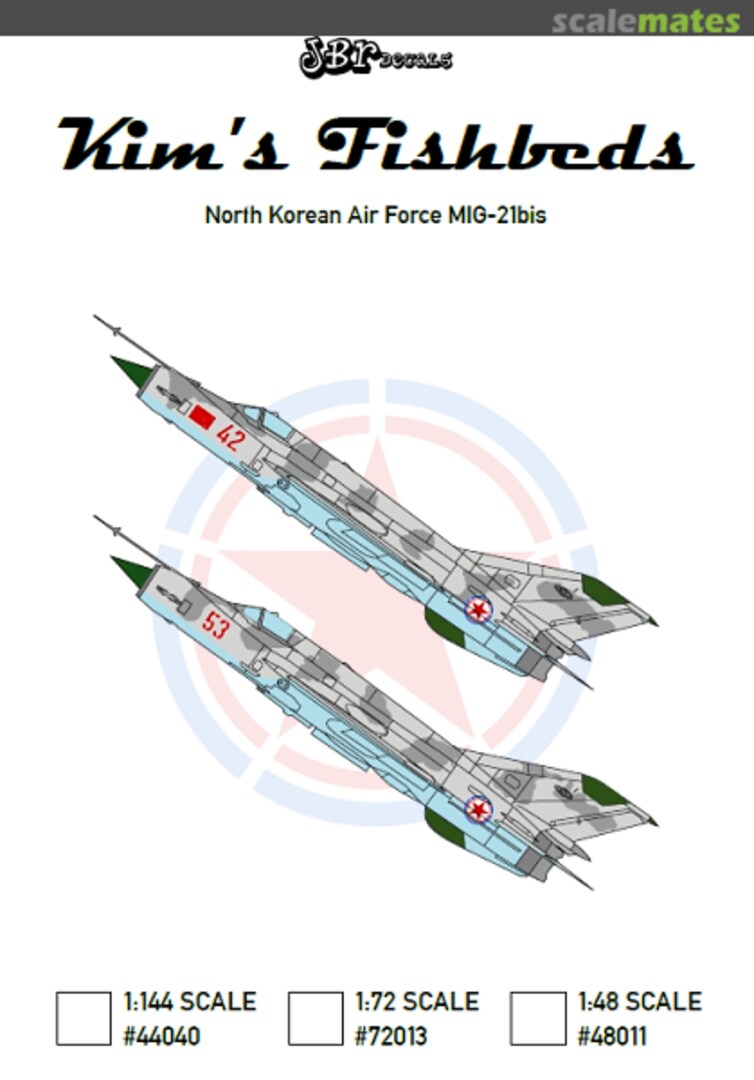 Boxart Kim's Fishbeds 44040 JBr Decals