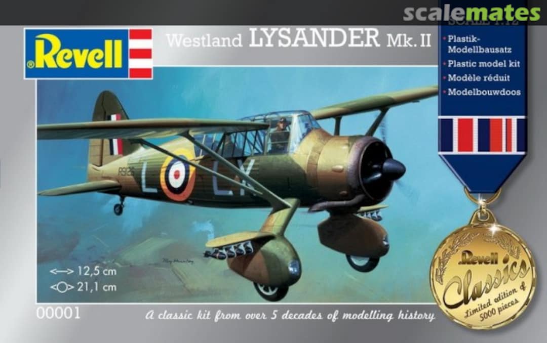 Boxart Westland Lysander Mk.II 00001 Revell