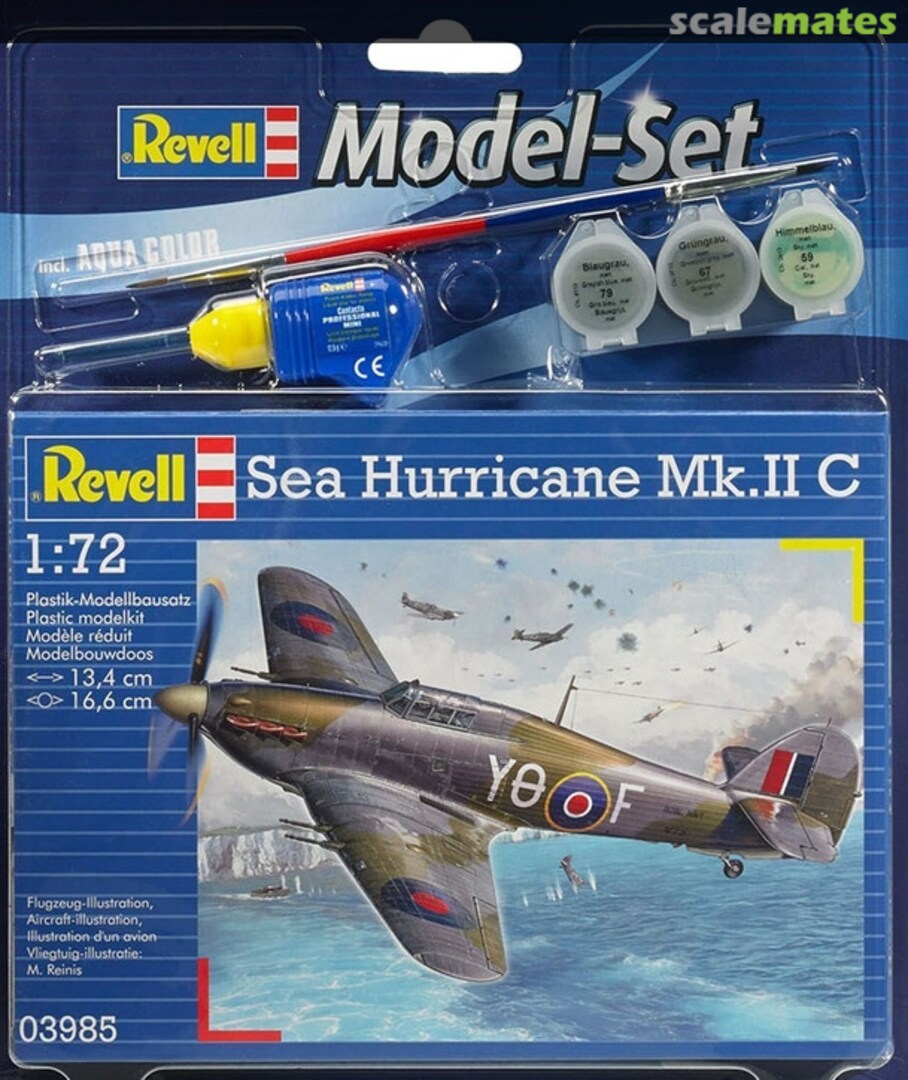 Boxart Sea Hurricane Mk.II C 03985 Revell