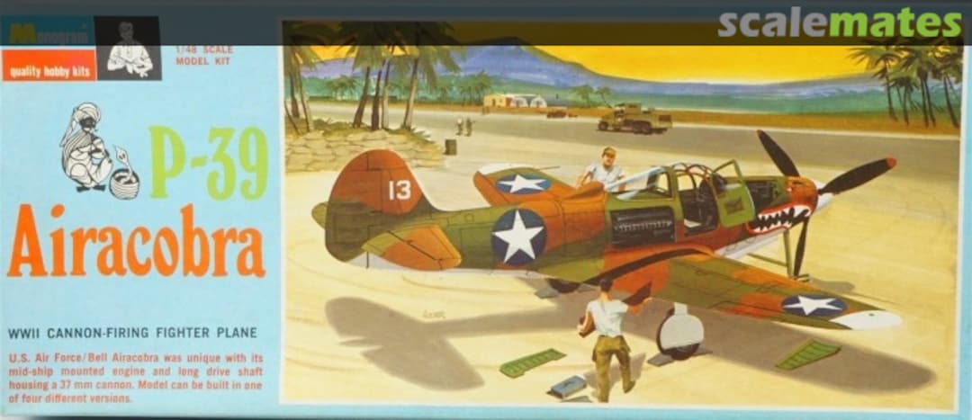 Boxart P-39 Airacobra PA227 Monogram