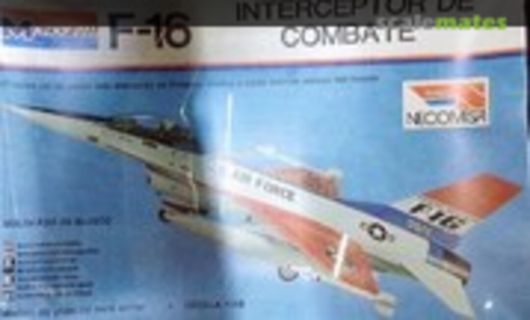 1:48 F-16 Interceptor de Combate (Monogram/Necomisa 5401)