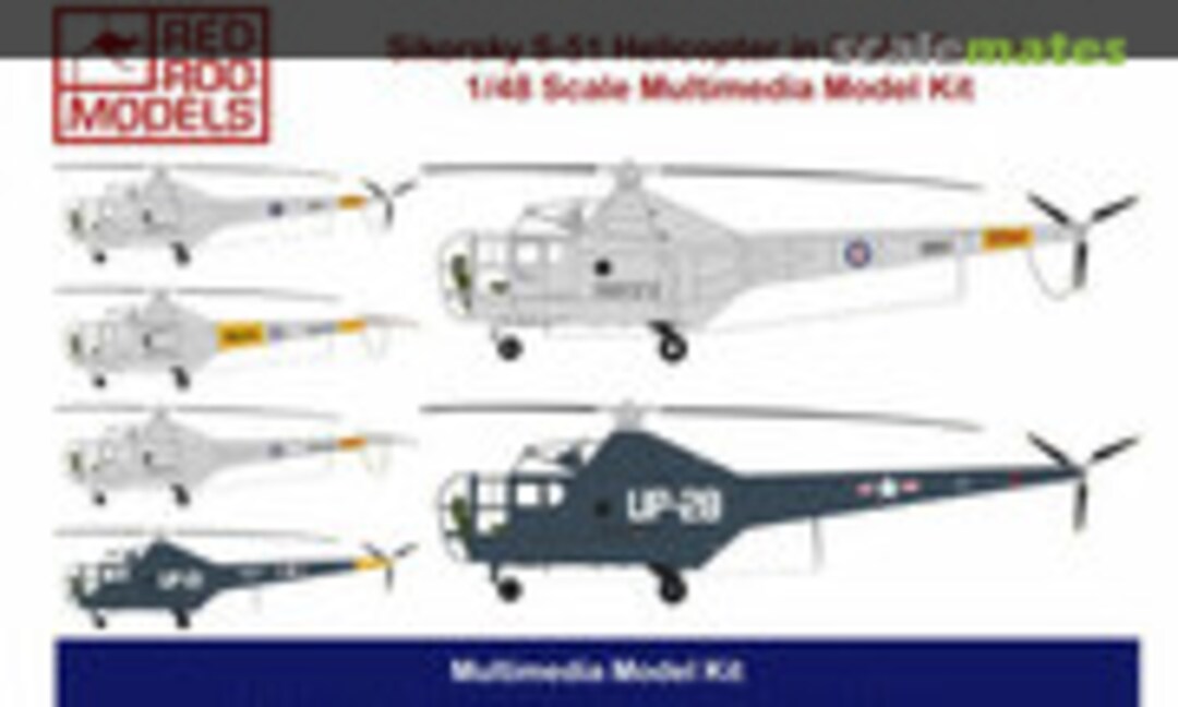 1:48 Sikorsky S-51 Helicopter in RAAF Service (Red Roo Models RRK48003)