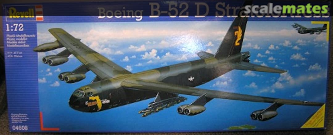 Boxart Boeing B-52 D Stratofortress 04608 Revell