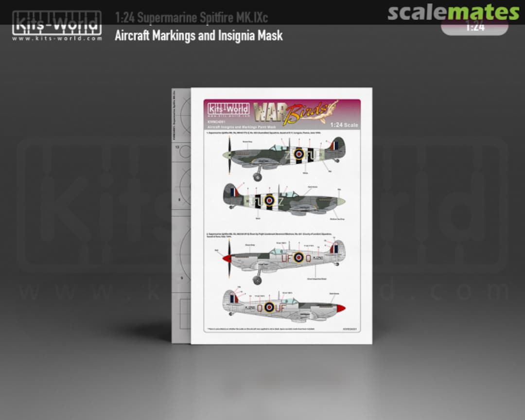 Boxart Supermarine Spitfire Mk.IXc KW124001 Kits-World