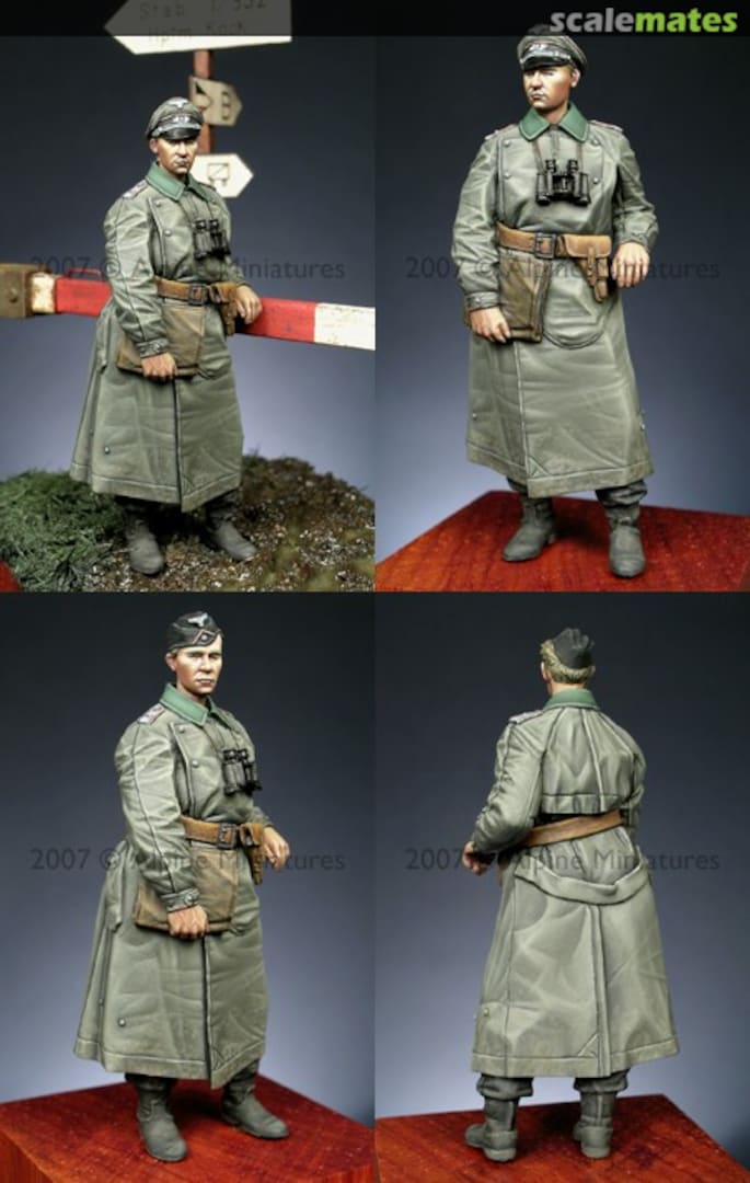 Boxart German Officer WWII #1 35054 Alpine Miniatures