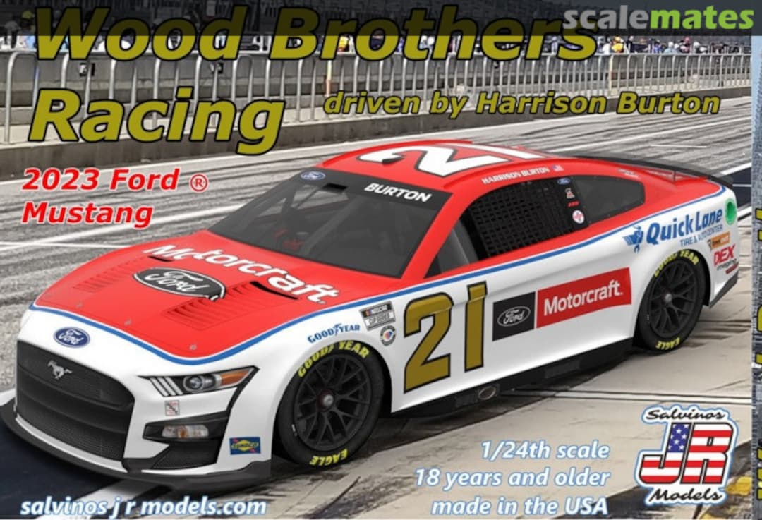 Boxart 2023 Ford Mustang WBF2023HBP Salvinos JR Models