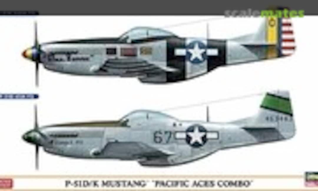 1:72 P-51D/K Mustang `Pacific Aces Combo´ (Hasegawa 02020)