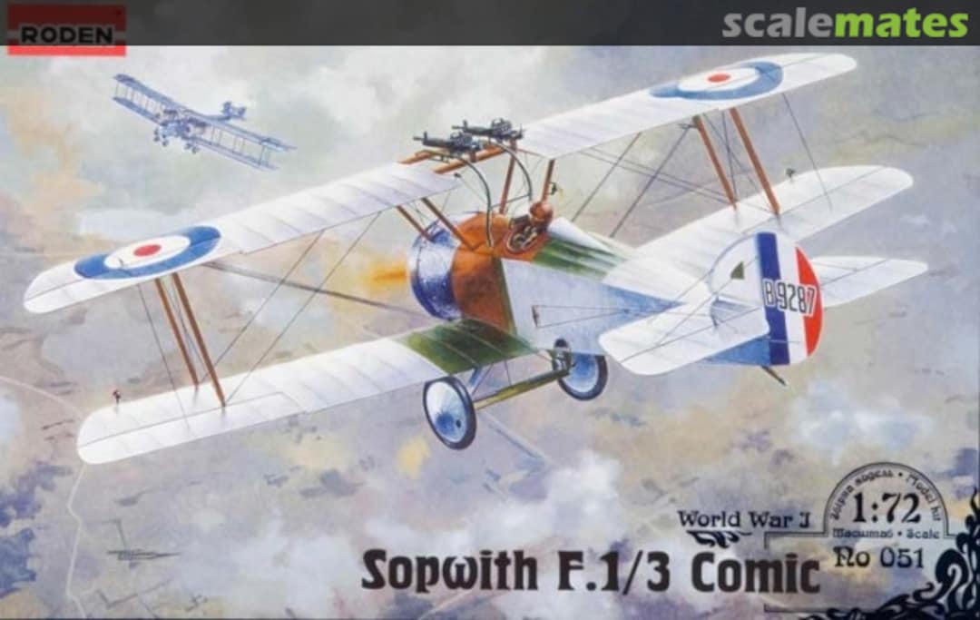 Boxart Sopwith F.1/3 Comic 051 Roden