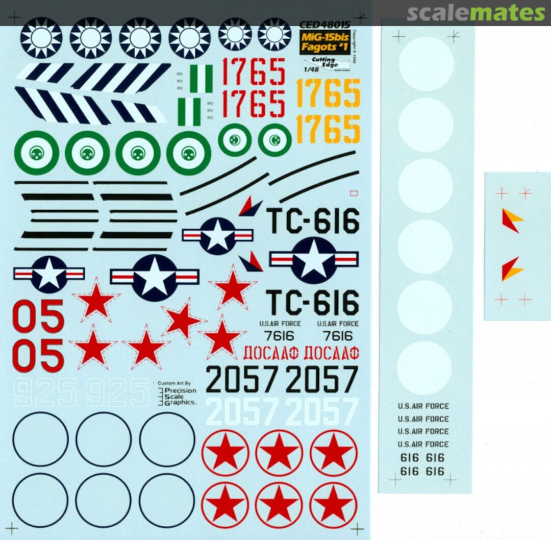 Boxart MiG-15bis "FAGOTs" CED48015 Cutting Edge Modelworks