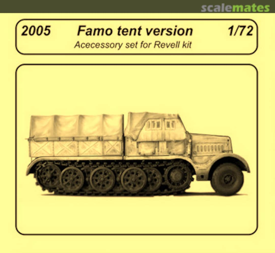 Boxart FAMO Tent Version 2005 CMK