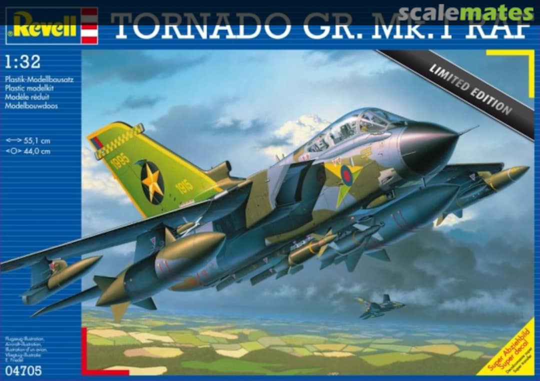 Boxart Tornado GR. Mk. 1 RAF 04705 Revell