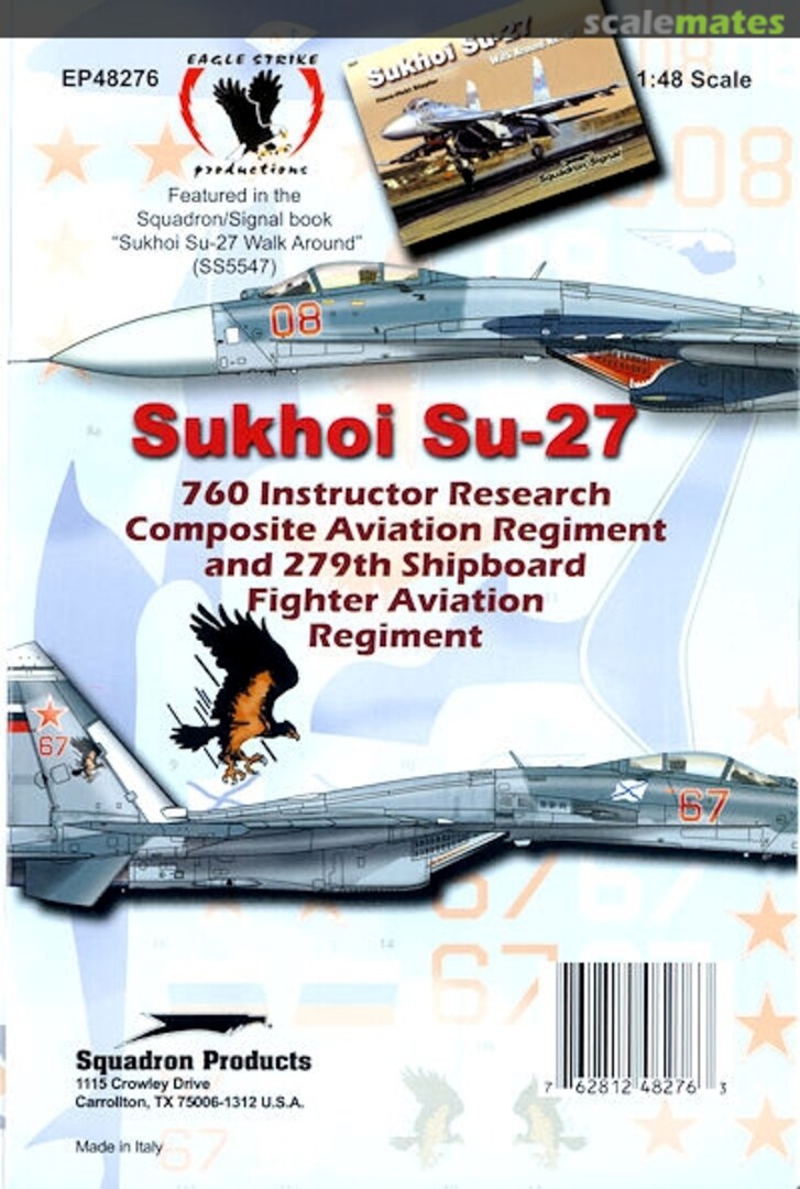 Boxart Sukhoi Su-27 Flanker 48276 Eagle Strike Productions