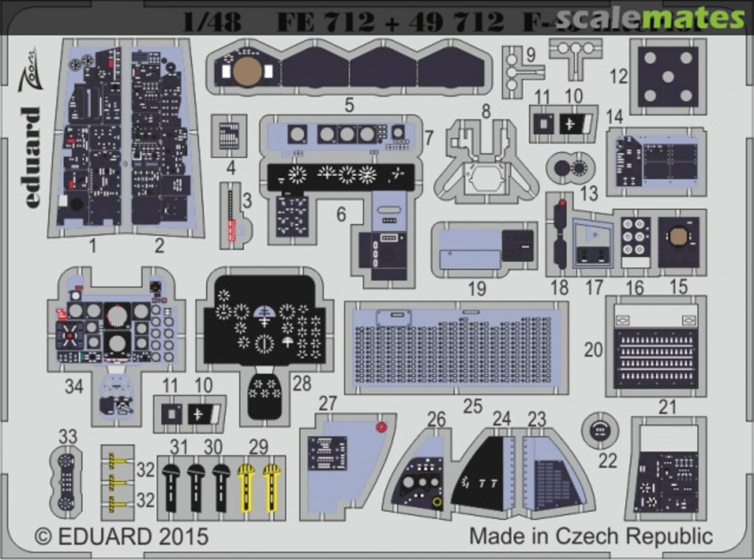 Boxart F-4J Interior S.A. 49712 Eduard