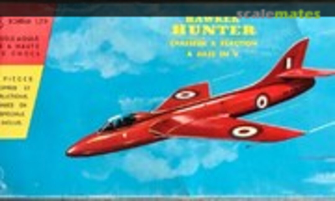 1:72 Hawker Hunter (Tri-ang (FROG) 320P)