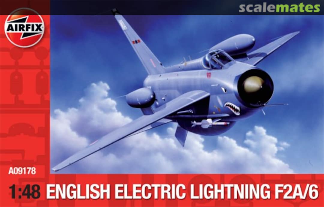 Boxart English Electric Lightning F2A/6 A09178 Airfix