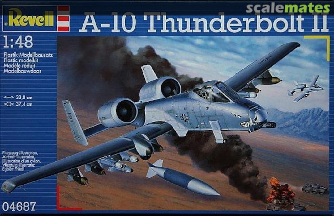 Boxart A-10 Thunderbolt II 04687 Revell