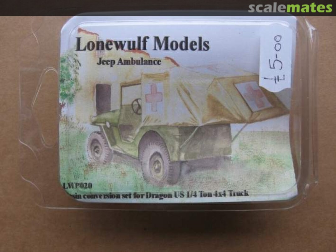 Boxart Jeep Ambulance Conversion LWP020 Lonewulf Models